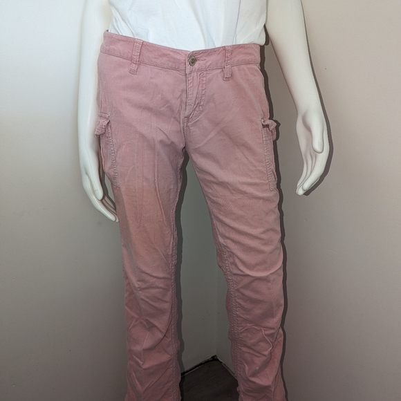 Pink cargo pants size 3/4 - Picture 2 of 5